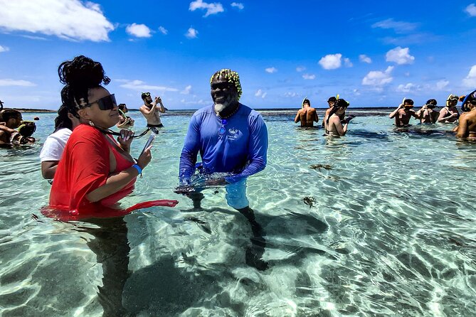 3-Hours Eye-Opening Stingray City Antigua - Transfer R/T included - The eight-minute boat ride to the sandbank