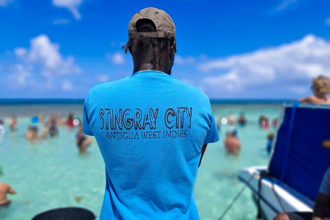 6-Hours Tour East Coast of Antigua: Stingray City, Lunch & Beach - The short boat ride and what it tells you