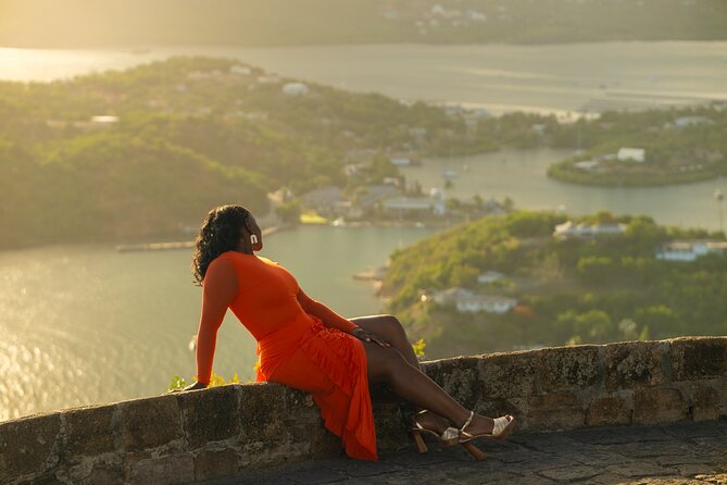 Antigua Photoshoots - Blue Hues and Golden Hours - Choosing images through a digital gallery