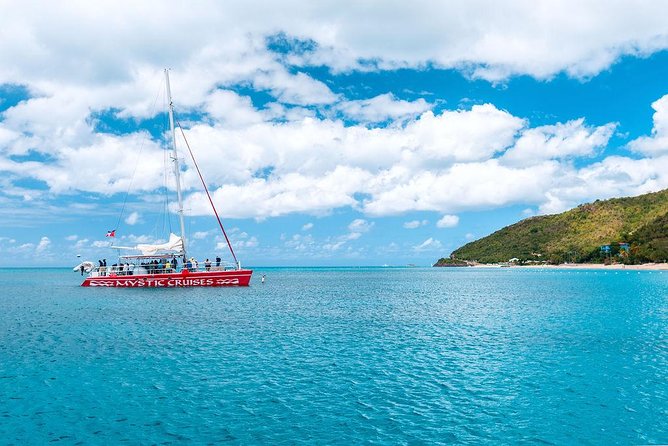 Antigua Seafood Lunch Cruise From St. John's - Antigua’s west coast from a catamaran