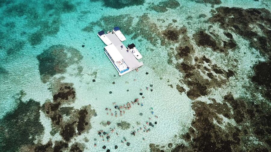 Antigua: Stingray City Experience with Round-Trip Transfer - Photo time before returning to shore
