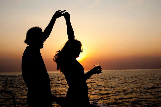 Antigua Sunset Catamaran Cruise From St. John's - The sunset question: beautiful, but not guaranteed