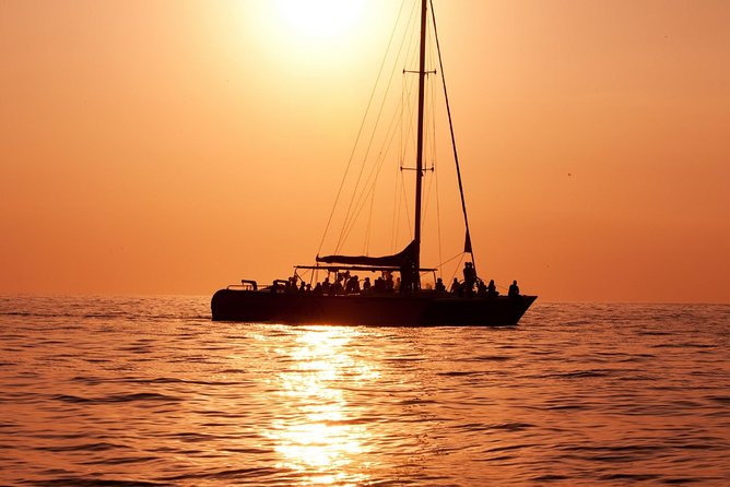 Antigua Sunset Catamaran Cruise From St. John's - Antigua’s coast in the changing light