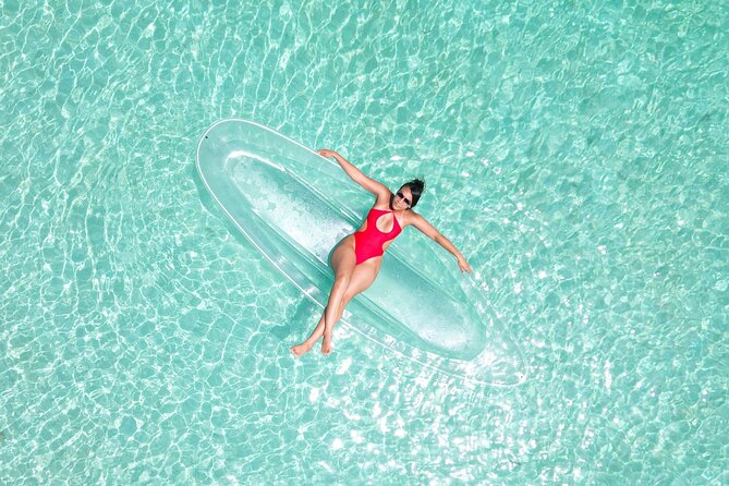 Crystal Clear Kayak Drone Photography Antigua - Arriving at Hermitage Bay for the photo shoot