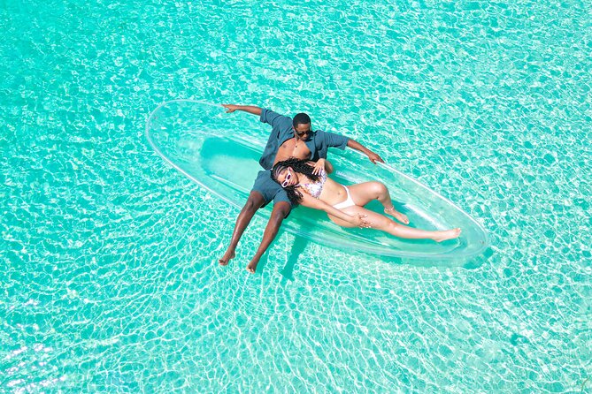 Crystal Clear Kayak Drone Photography Antigua - Photo delivery takes four to six business days