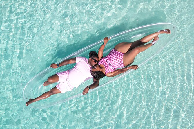 Crystal Clear Kayak Drone Photography Antigua - Who will enjoy this most?