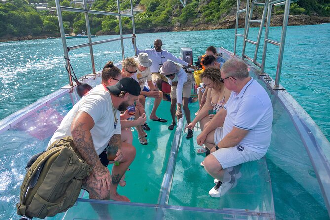 Reef Explorers Transparent Boat and Beach Tour - Hawksbill Rock: a quick coastal landmark