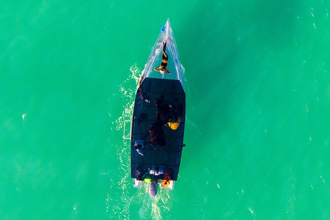 Reef Explorers Transparent Boat and Beach Tour - Setting out along Antigua’s Caribbean coast