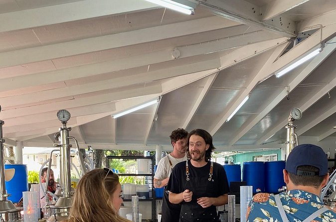 Rum Making Masterclass Galleon Beach Antigua 2 People per Station - Who will enjoy this class most?