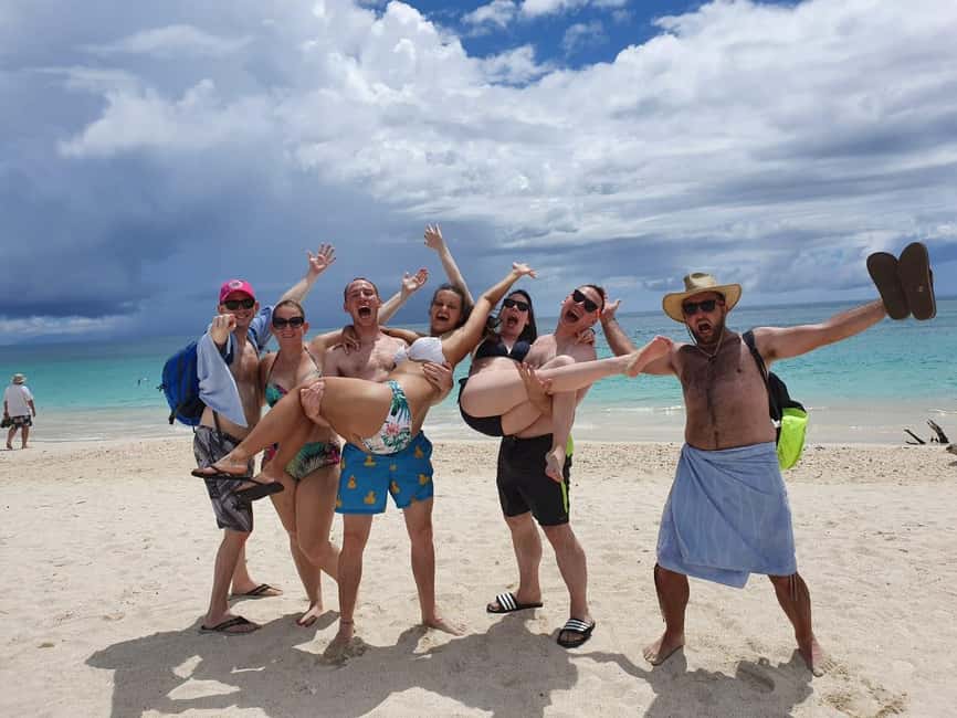 Sip & Paint with lunch on exciting Ffryes Tiki beach Bar - How the guides affect the day
