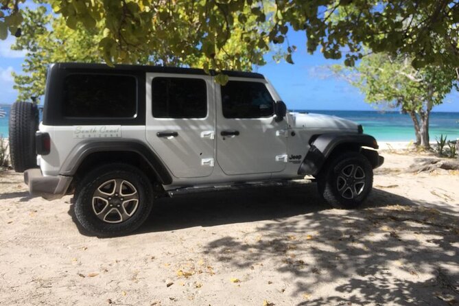 SoCoHo Luxe Private Jeep Wrangler Tour - Betty’s Hope gives the day some historical weight