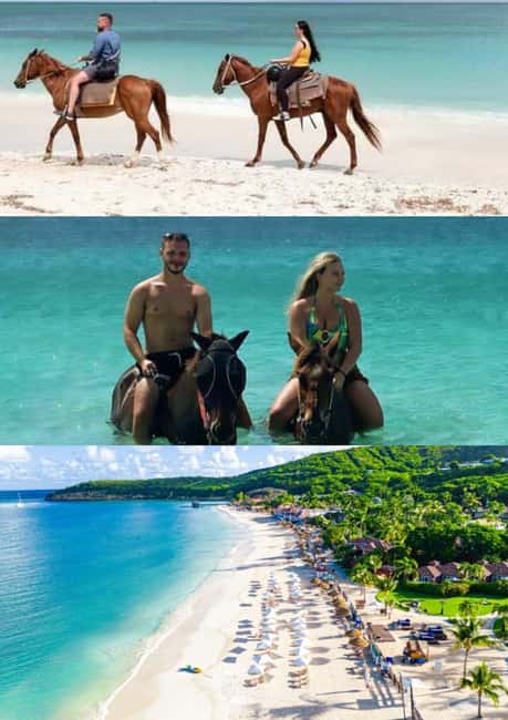 St. Johns: Horseback Riding Bareback Swim, &Fort James Beach - Fort James Beach gives you a relaxed start